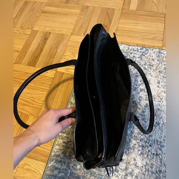 NEW! Tory Burch tote bag (w/ dust bag) with 3 sections and one for laptop - Picture 6 of 8